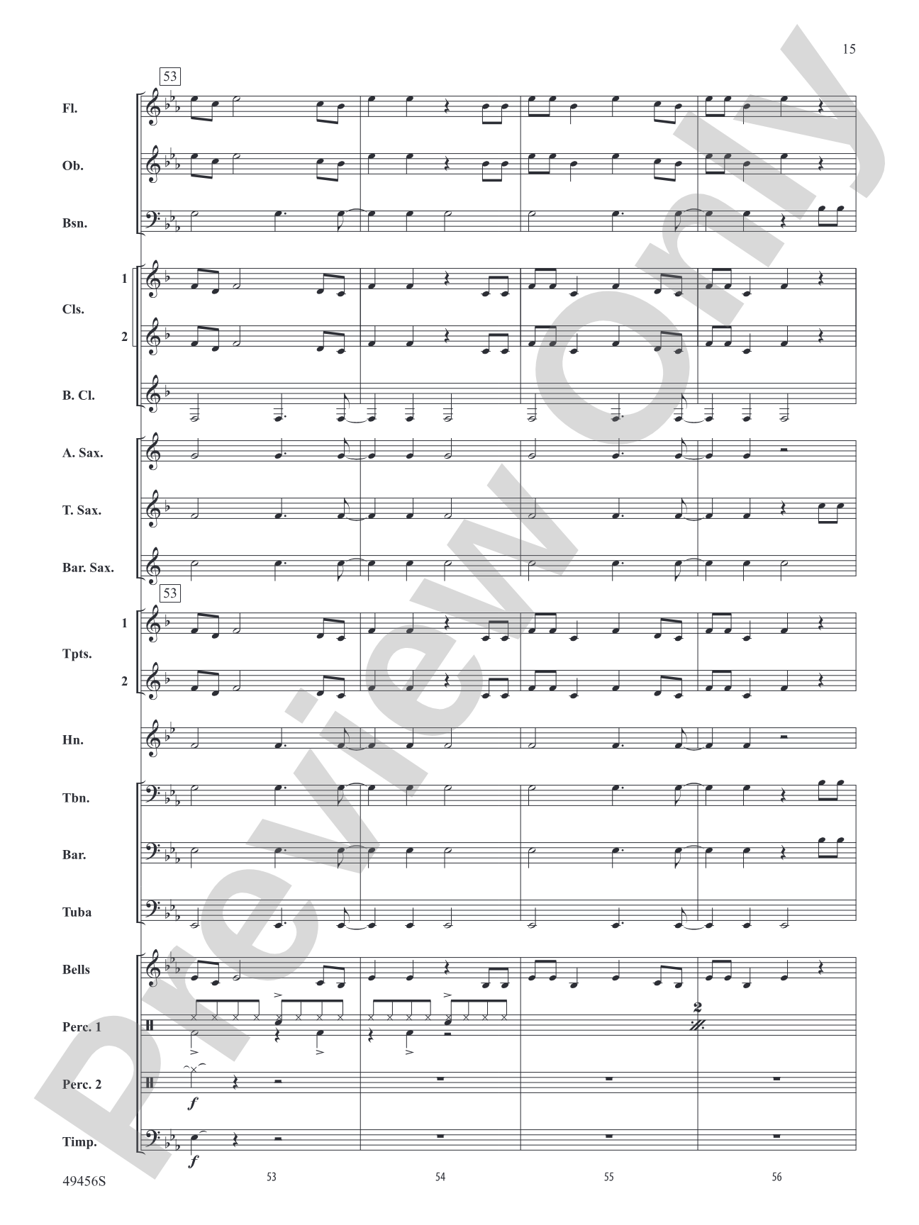 Fancy Like: Concert Band Conductor Score & Parts