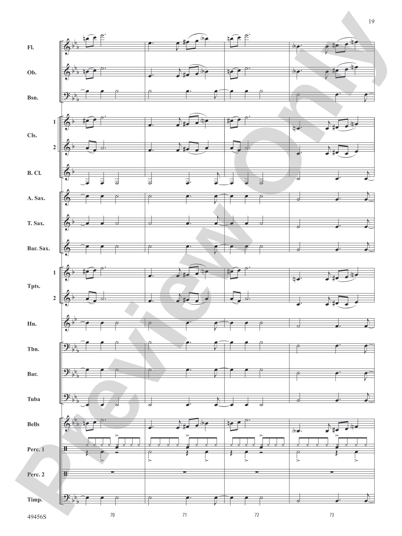 Fancy Like: Concert Band Conductor Score & Parts