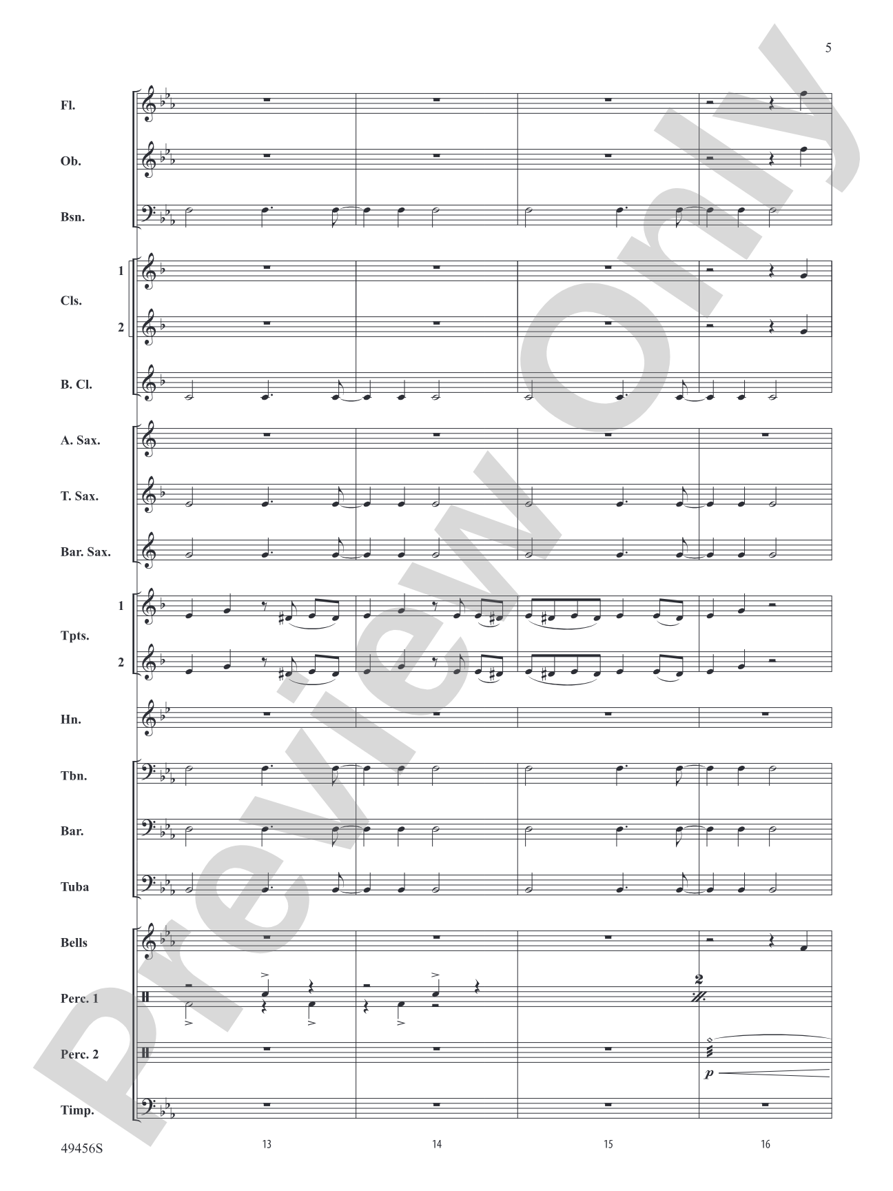 Fancy Like: Concert Band Conductor Score & Parts