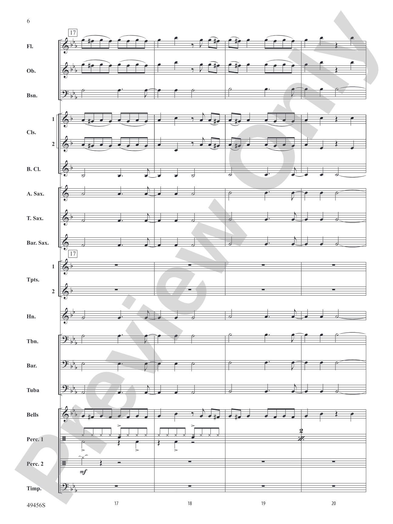 Fancy Like: Concert Band Conductor Score & Parts