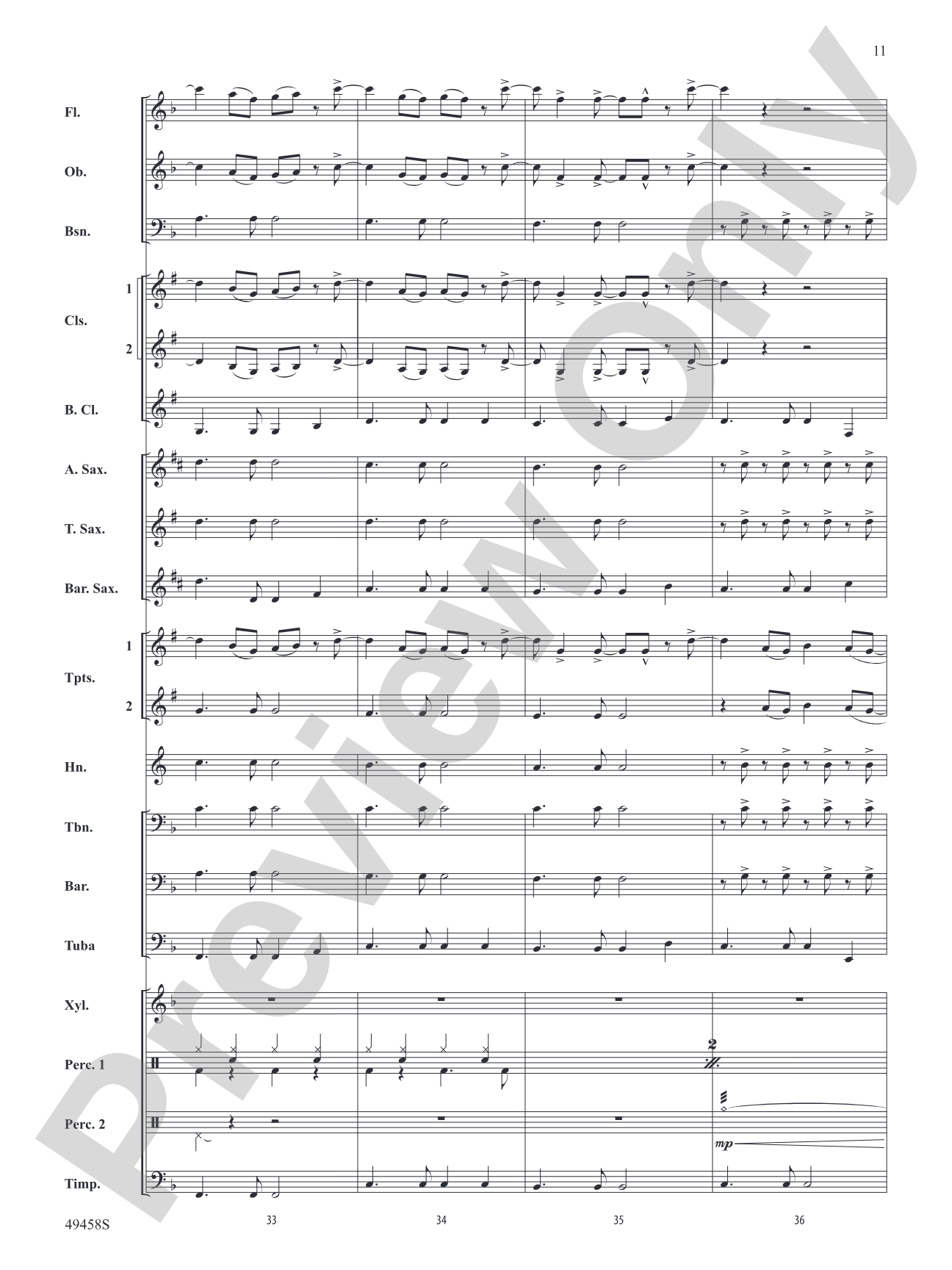 She Had Me at Heads Carolina: Concert Band Conductor Score & Parts