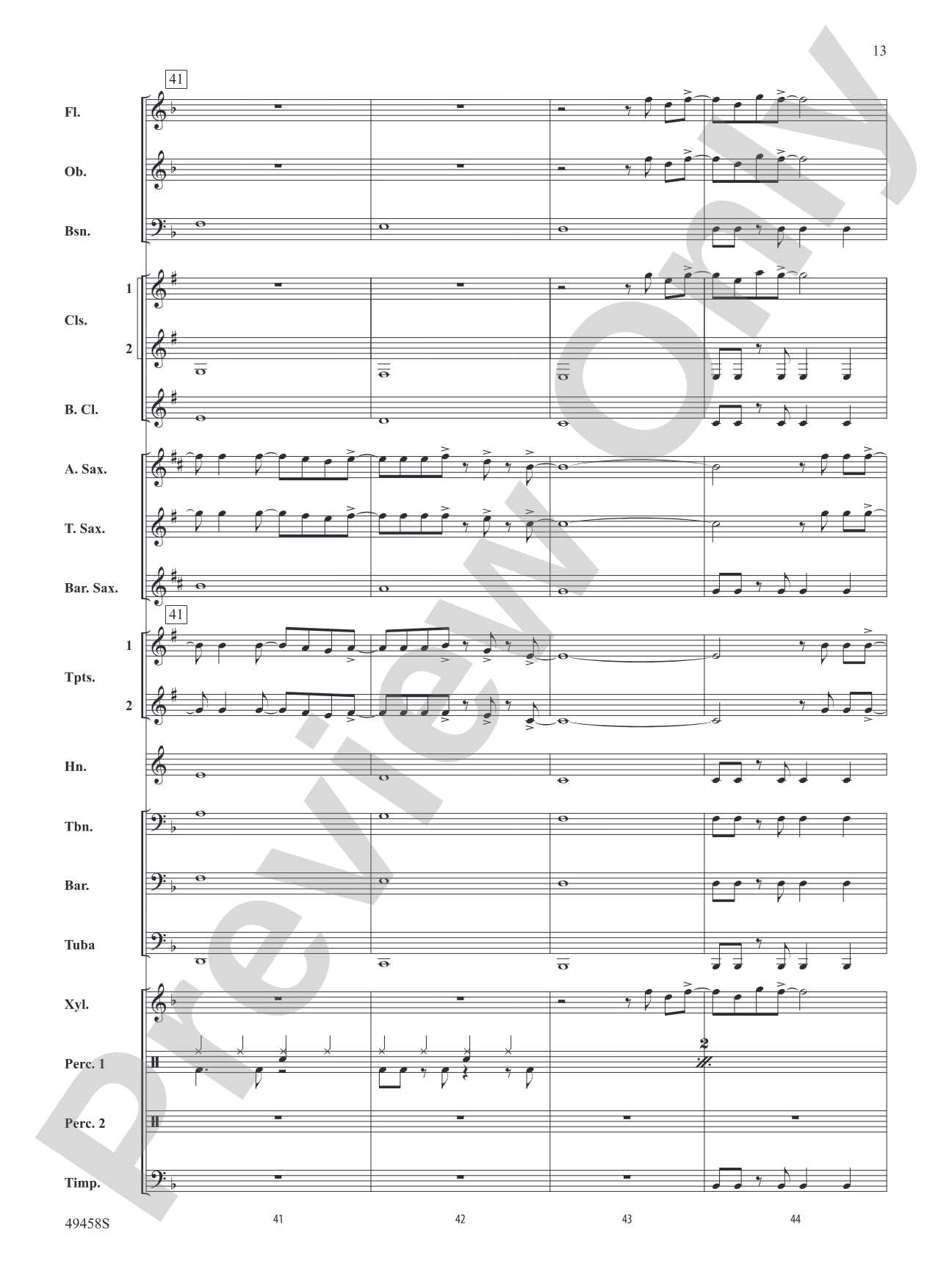 She Had Me at Heads Carolina: Concert Band Conductor Score & Parts