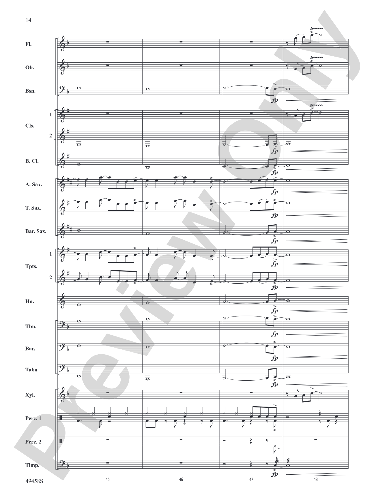 She Had Me at Heads Carolina: Concert Band Conductor Score & Parts