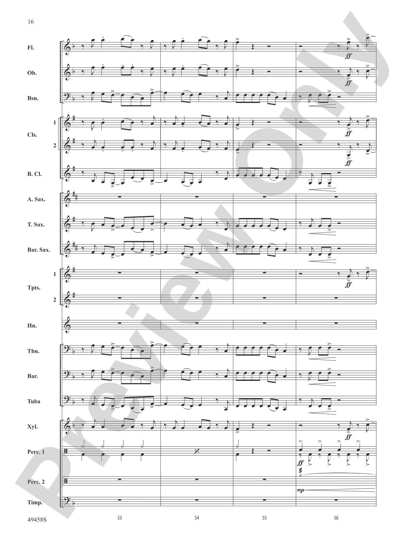 She Had Me at Heads Carolina: Concert Band Conductor Score & Parts