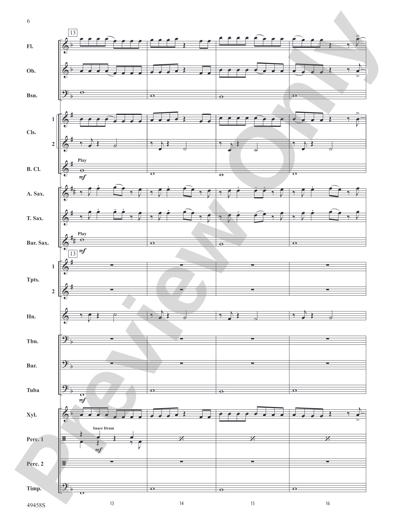 She Had Me at Heads Carolina: Concert Band Conductor Score & Parts