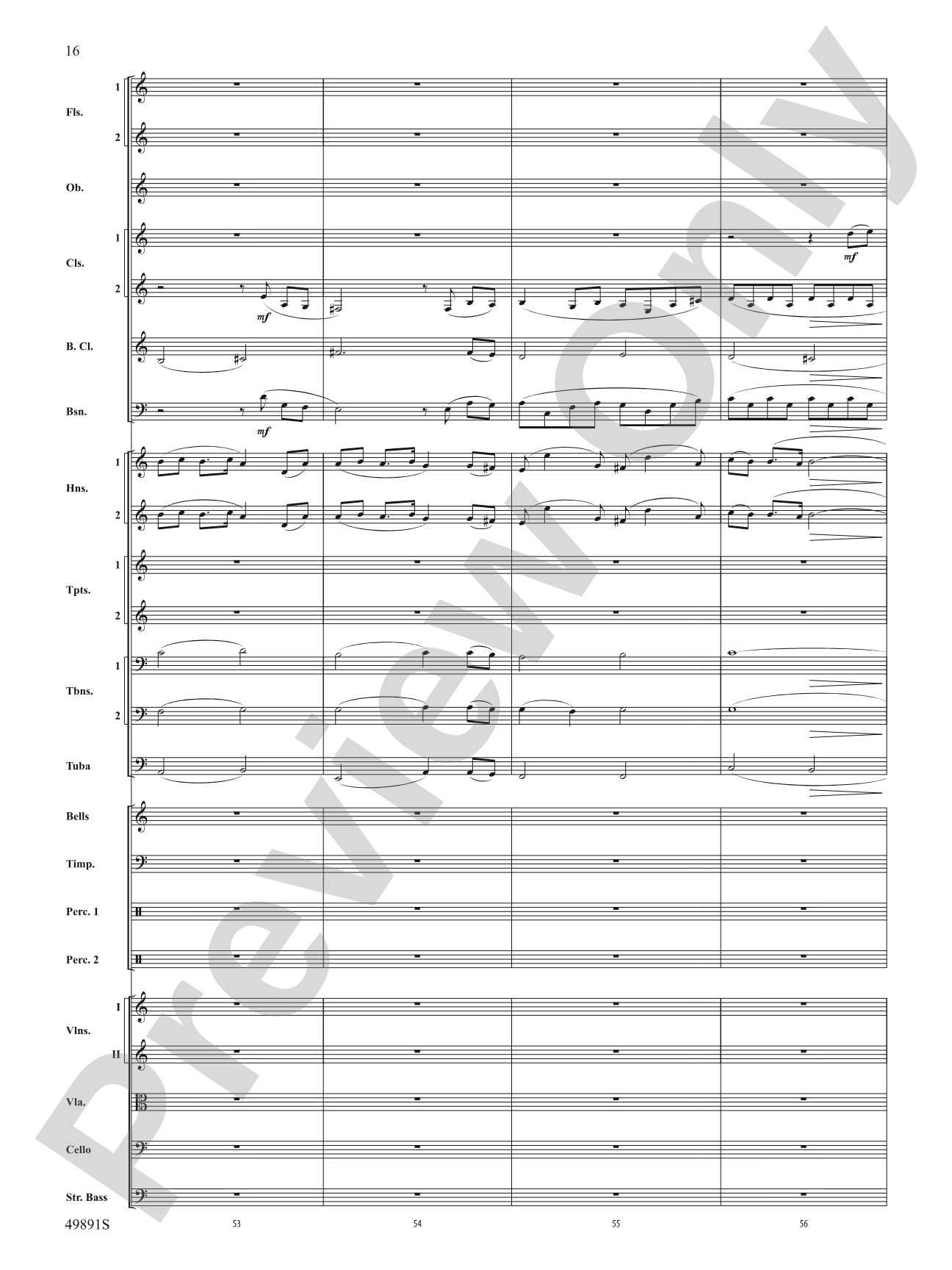 Cadence Everlasting: Full Orchestra Conductor Score & Parts