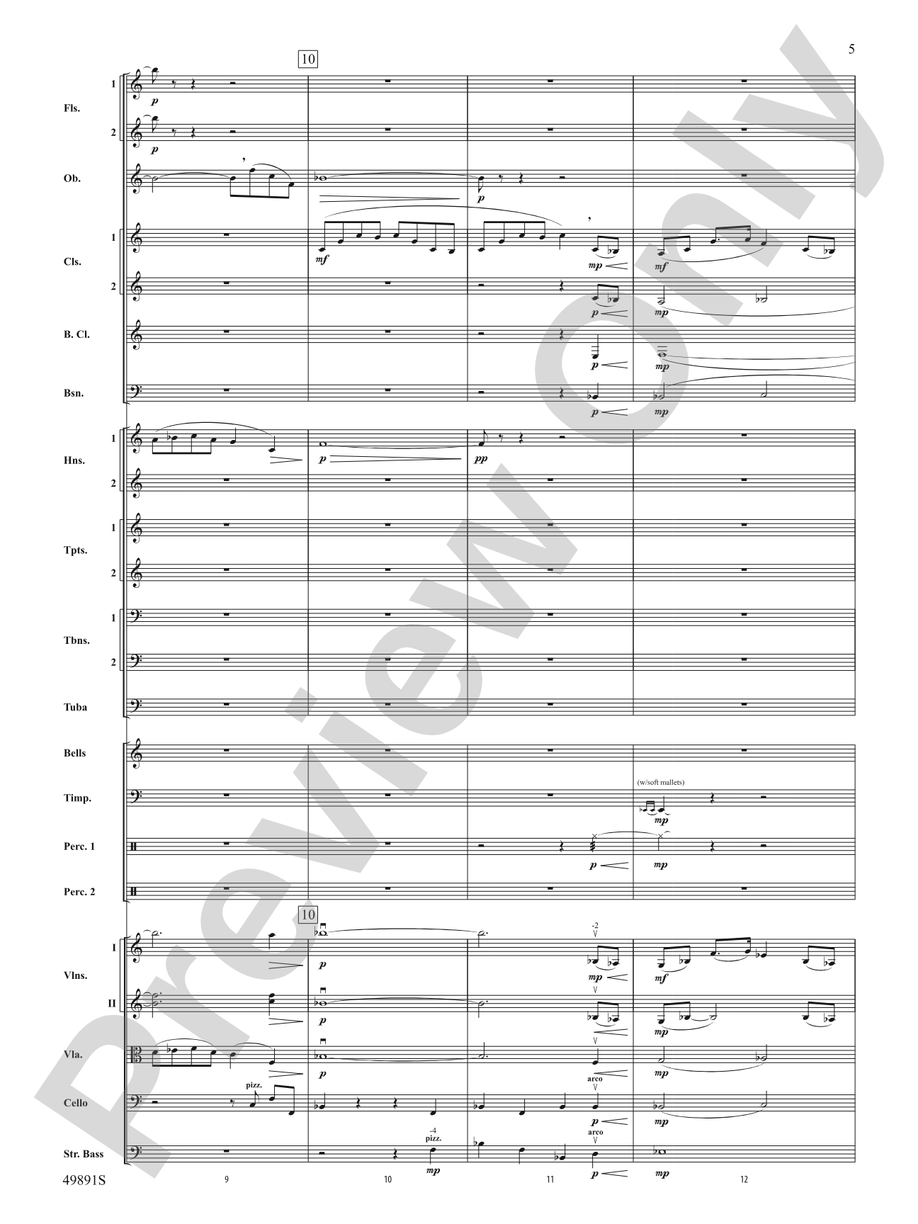 Cadence Everlasting: Full Orchestra Conductor Score & Parts