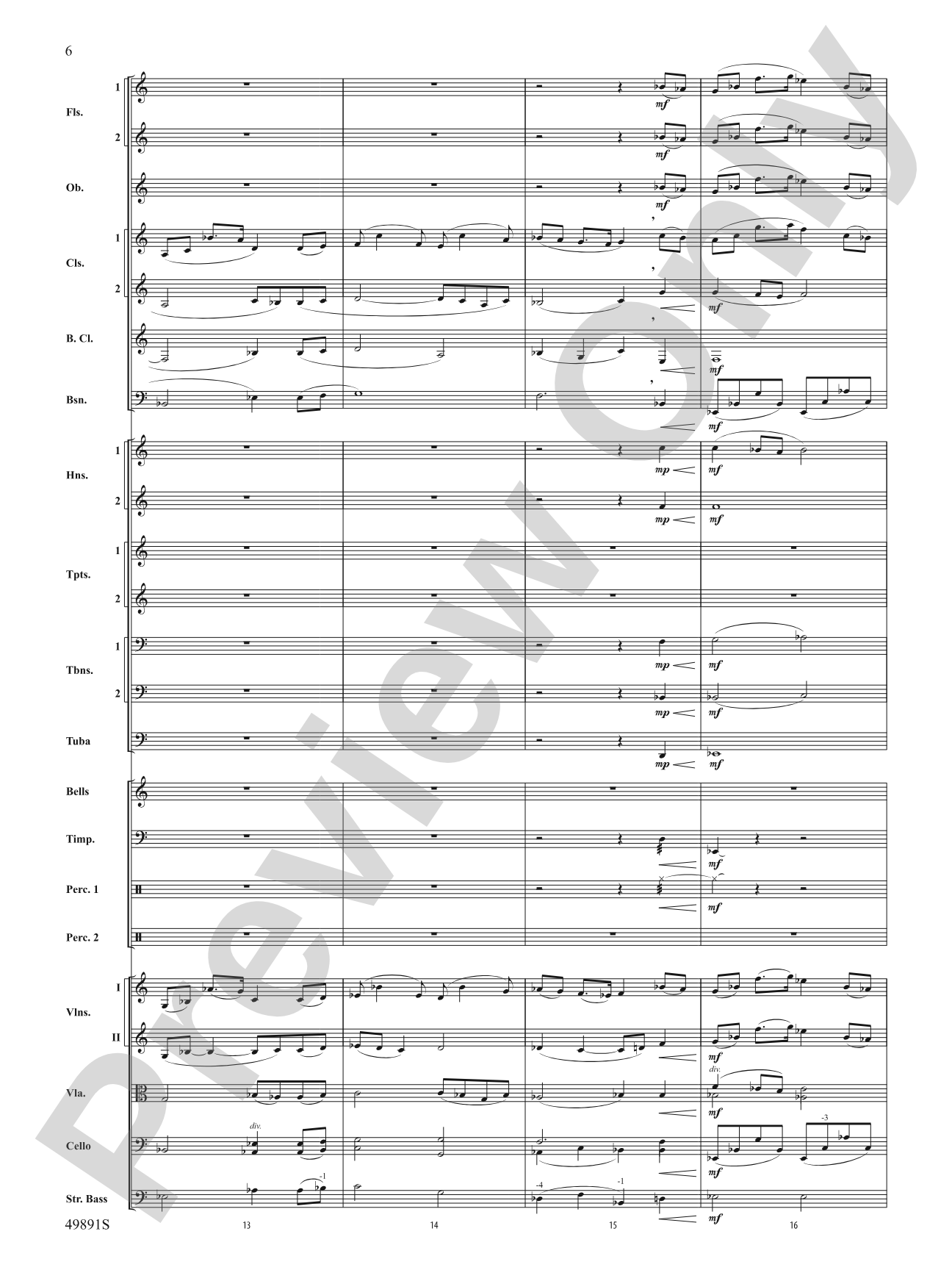 Cadence Everlasting: Full Orchestra Conductor Score & Parts