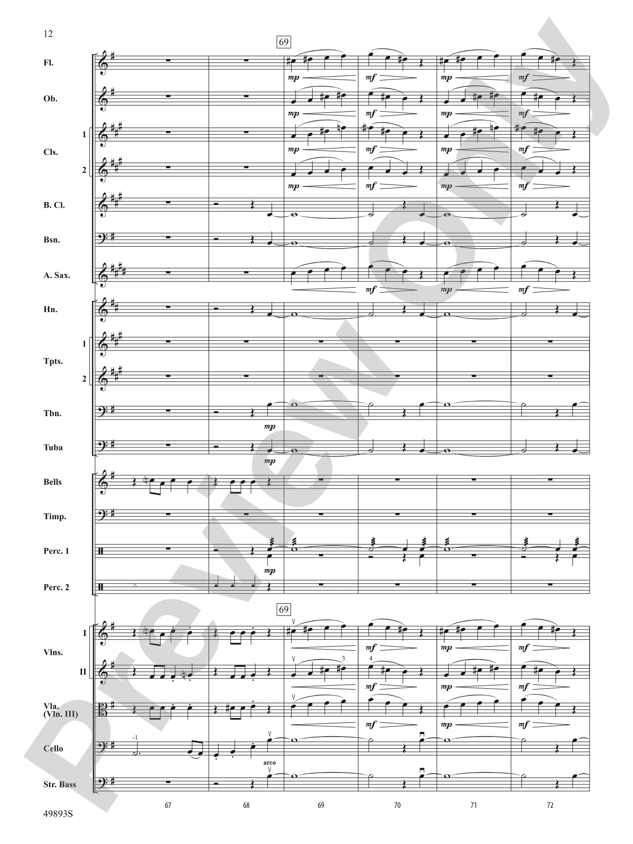 Christmas at the Symphony: Full Orchestra Conductor Score & Parts
