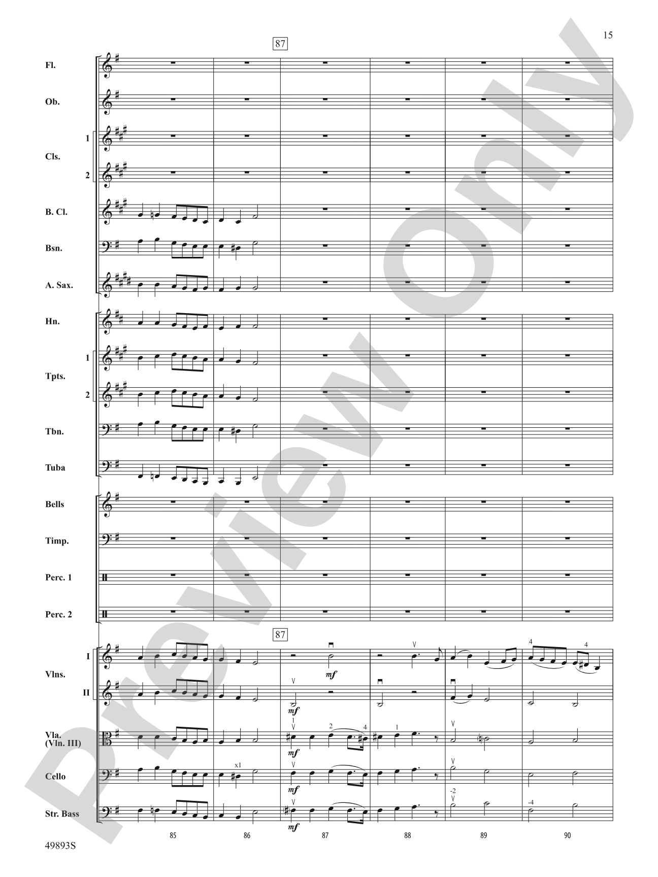 Christmas at the Symphony: Full Orchestra Conductor Score & Parts