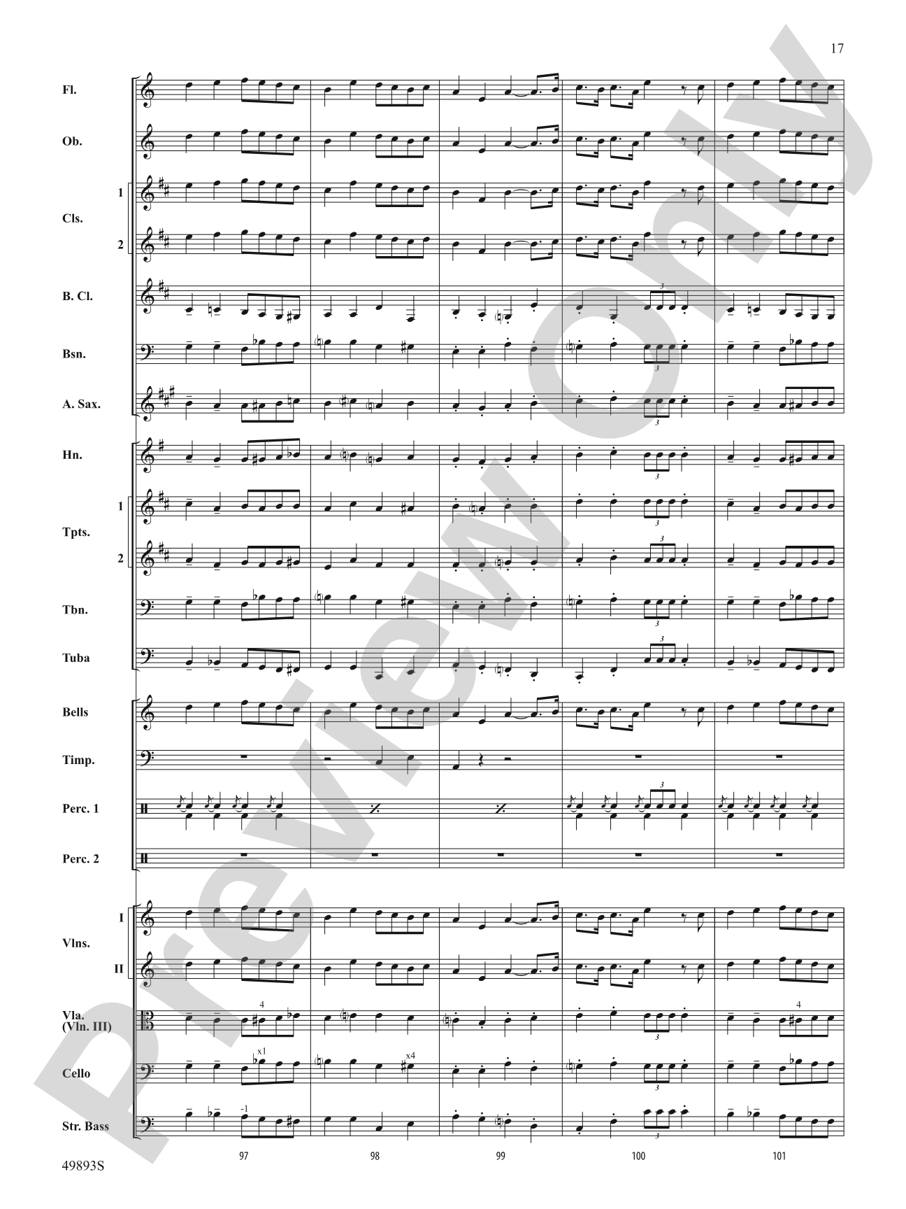Christmas at the Symphony: Full Orchestra Conductor Score & Parts