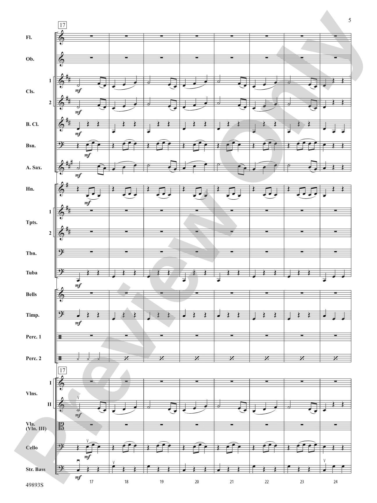 Christmas at the Symphony: Full Orchestra Conductor Score & Parts