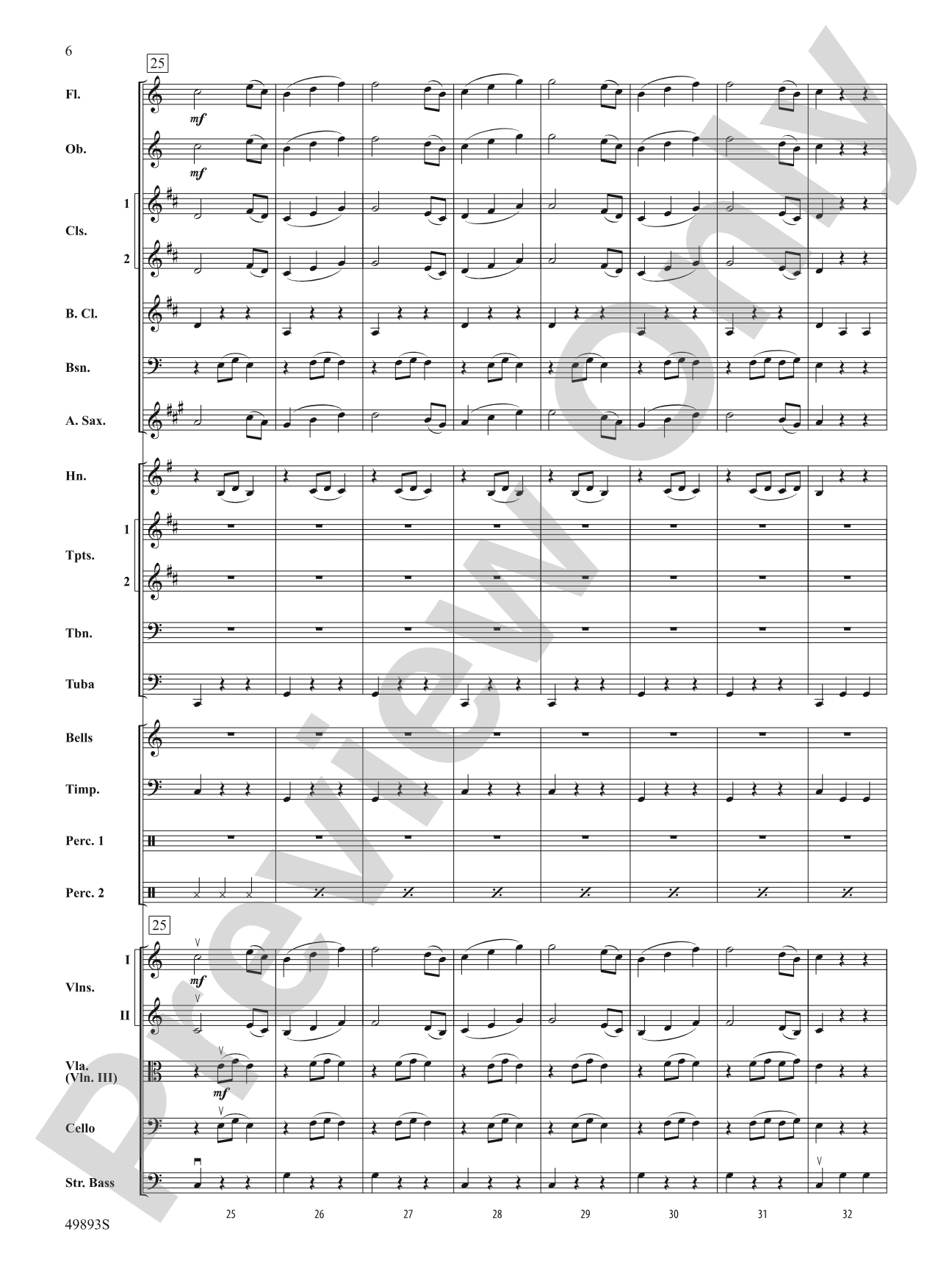 Christmas at the Symphony: Full Orchestra Conductor Score & Parts