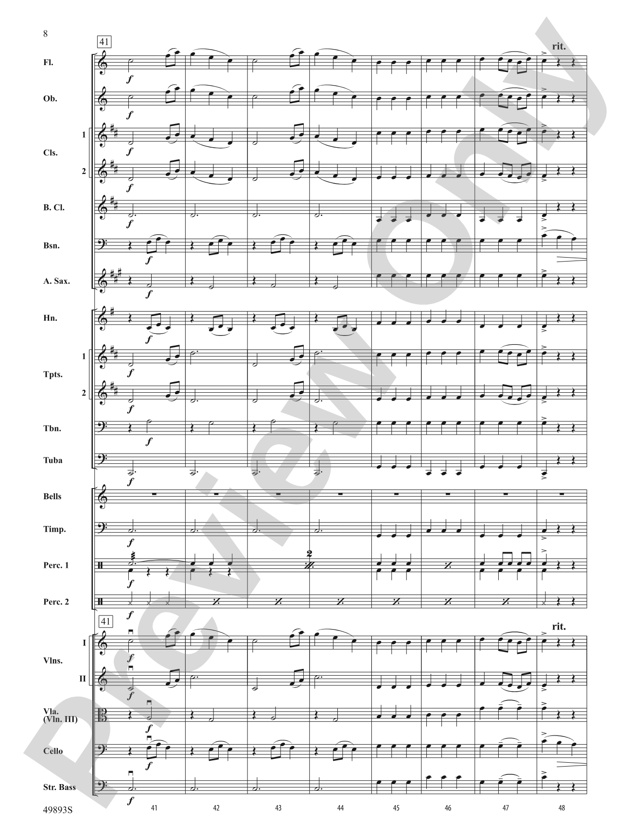 Christmas at the Symphony: Full Orchestra Conductor Score & Parts