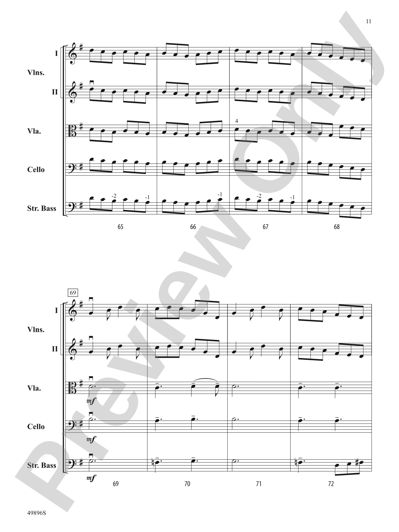 Patty's Reel: String Orchestra Conductor Score & Parts