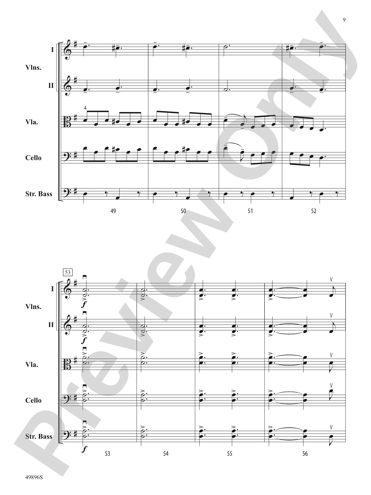 Patty's Reel: String Orchestra Conductor Score & Parts