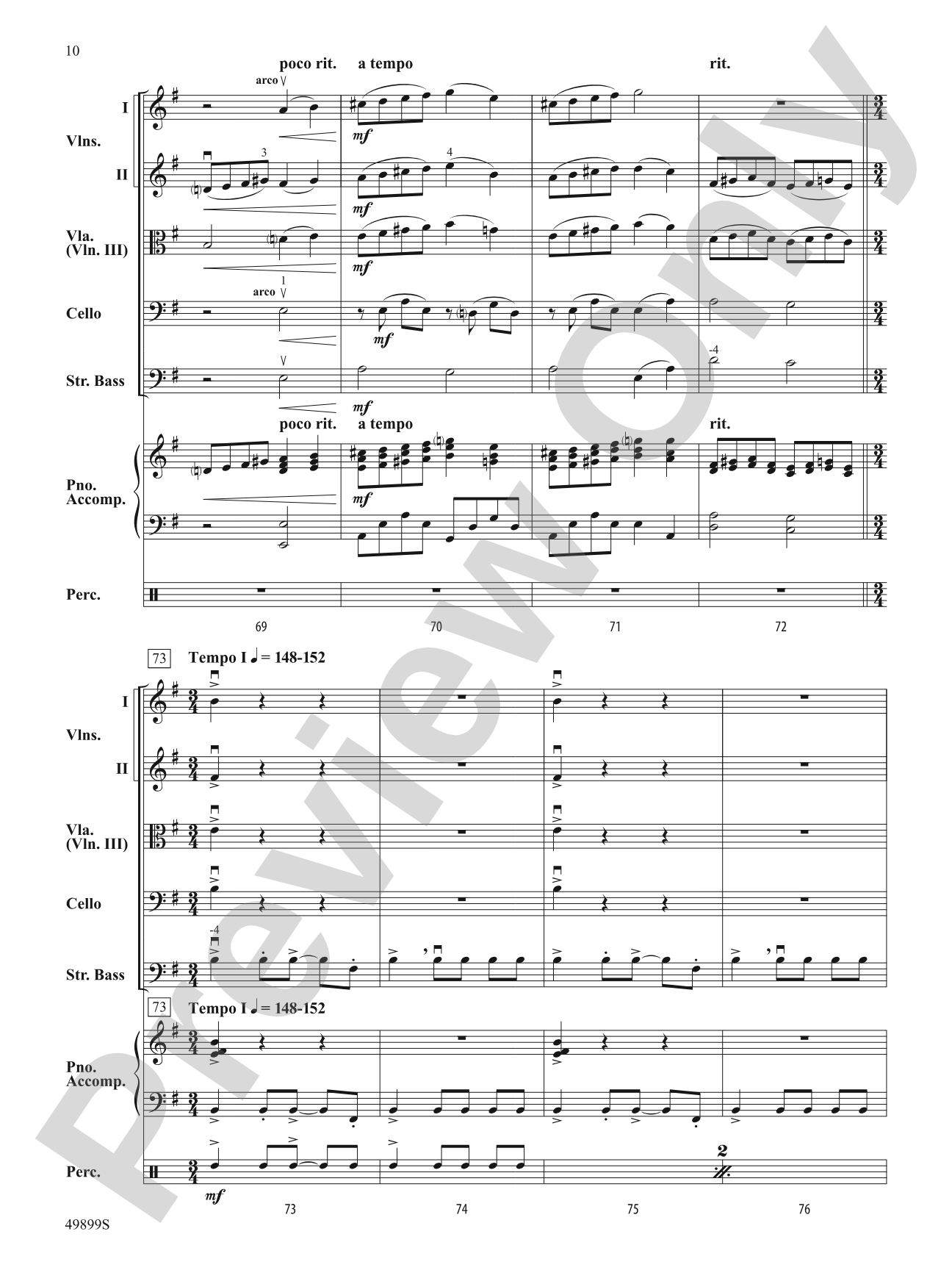 Kingsgate Castle: String Orchestra Conductor Score & Parts