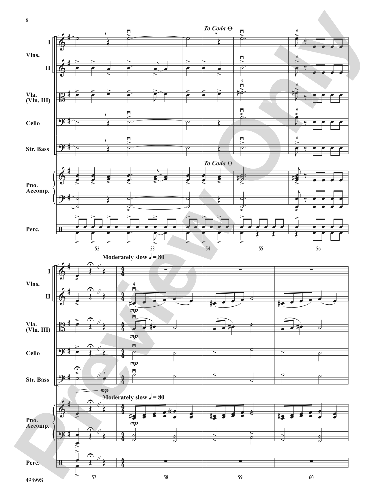 Kingsgate Castle: String Orchestra Conductor Score & Parts