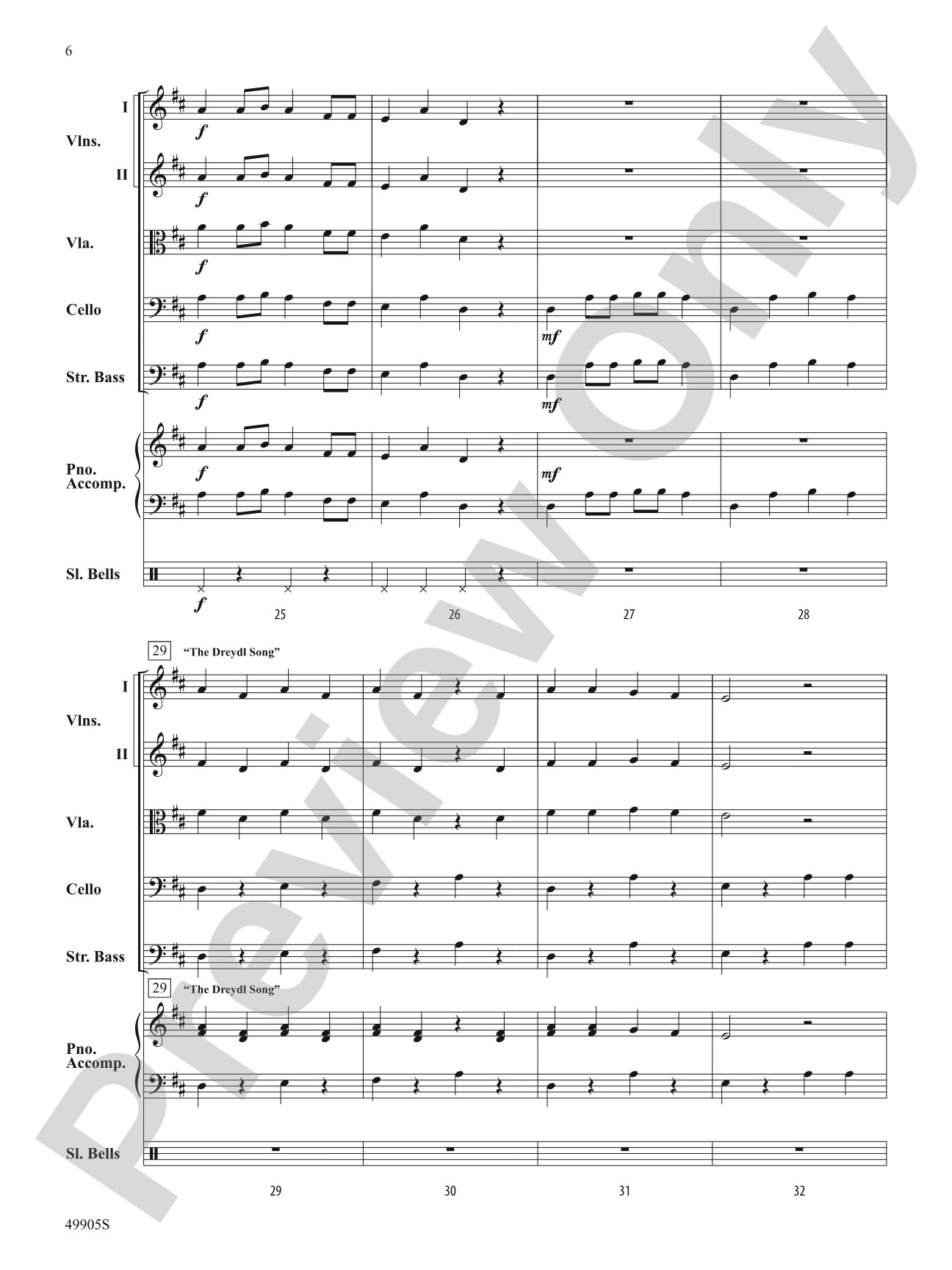 Pizzicato Holidays: String Orchestra Conductor Score & Parts