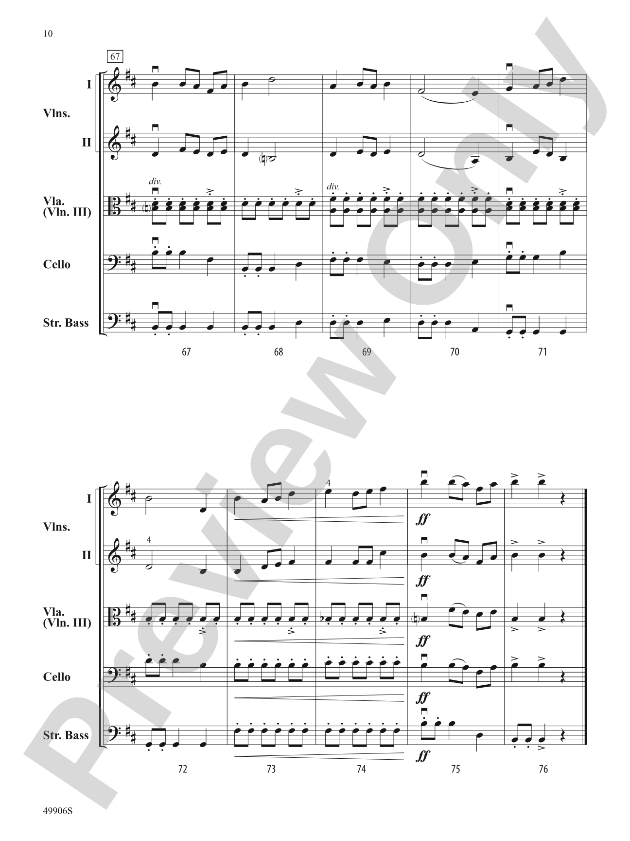 Starchasers: String Orchestra Conductor Score & Parts