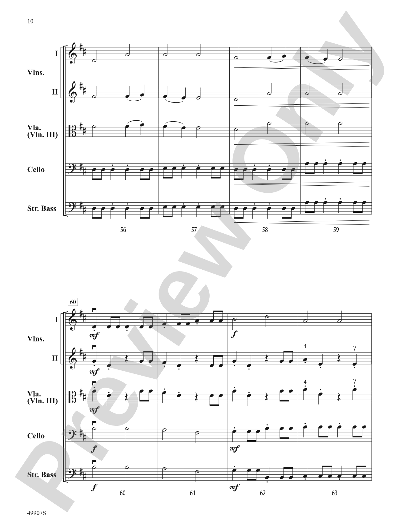 Playground Games: String Orchestra Conductor Score & Parts