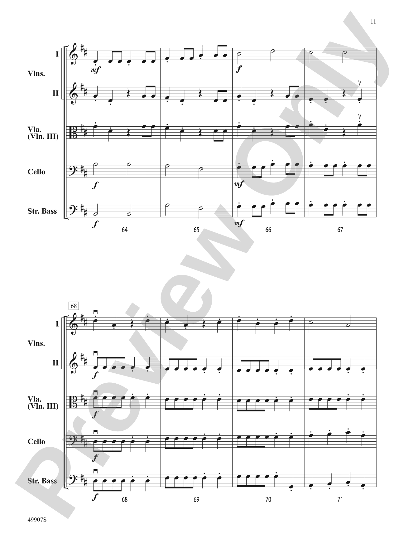 Playground Games: String Orchestra Conductor Score & Parts