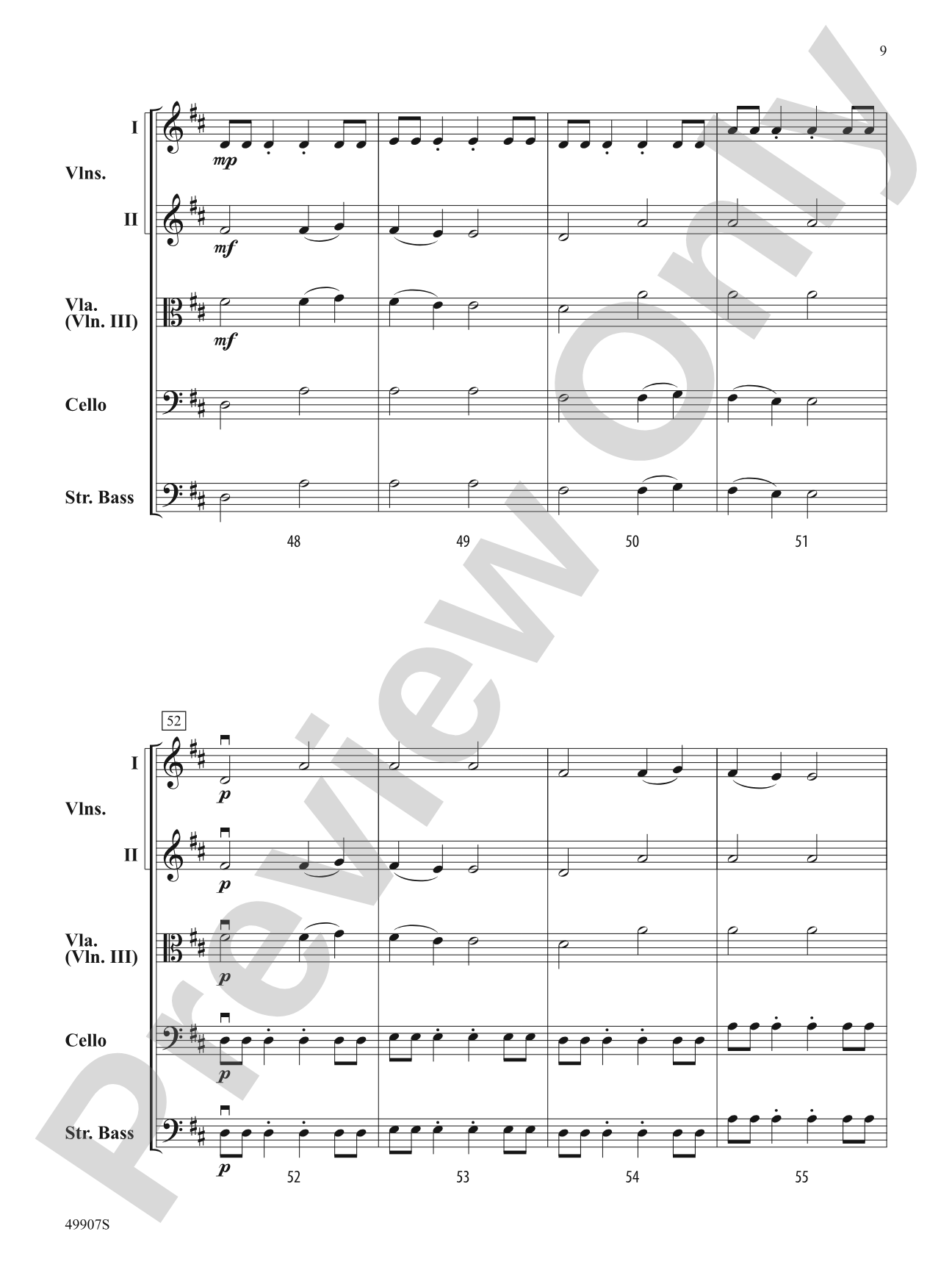 Playground Games: String Orchestra Conductor Score & Parts