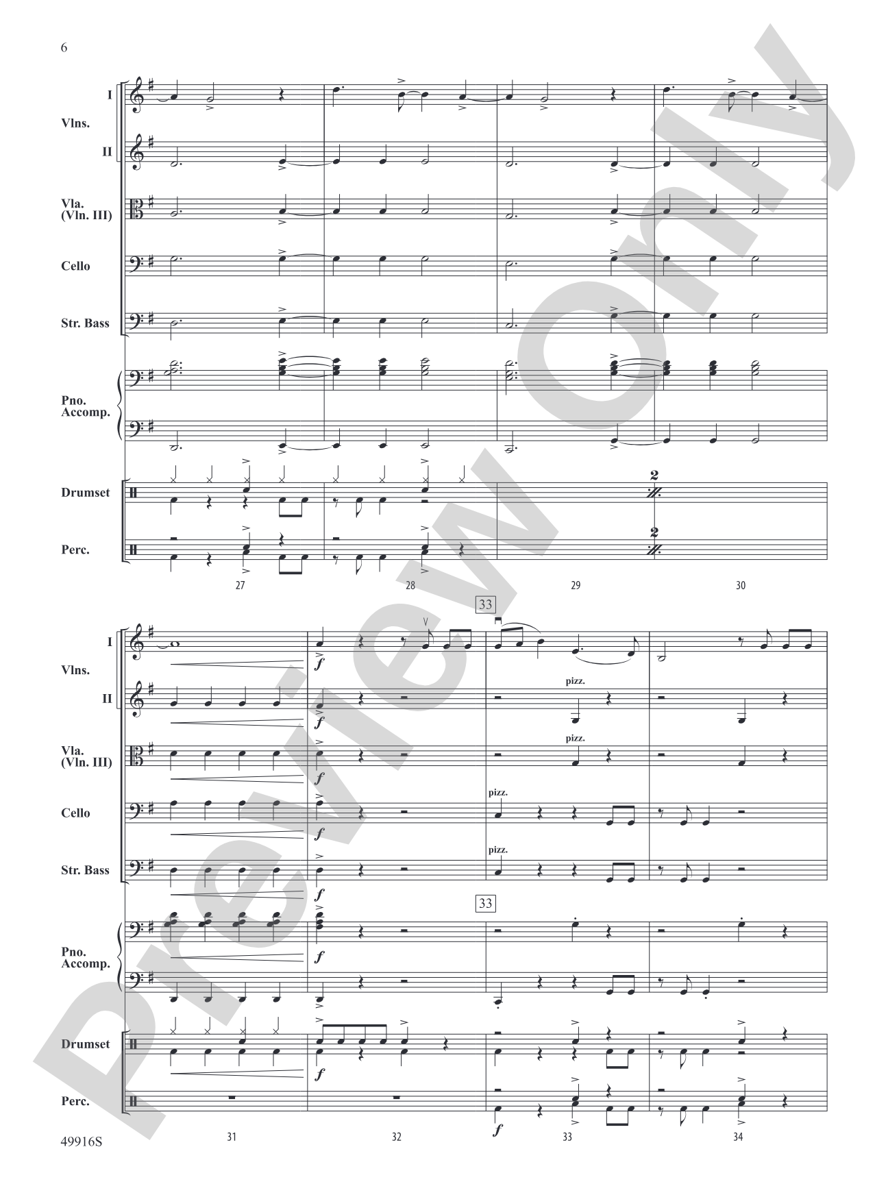 A Taylor Swift Duo: String Orchestra Conductor Score & Parts