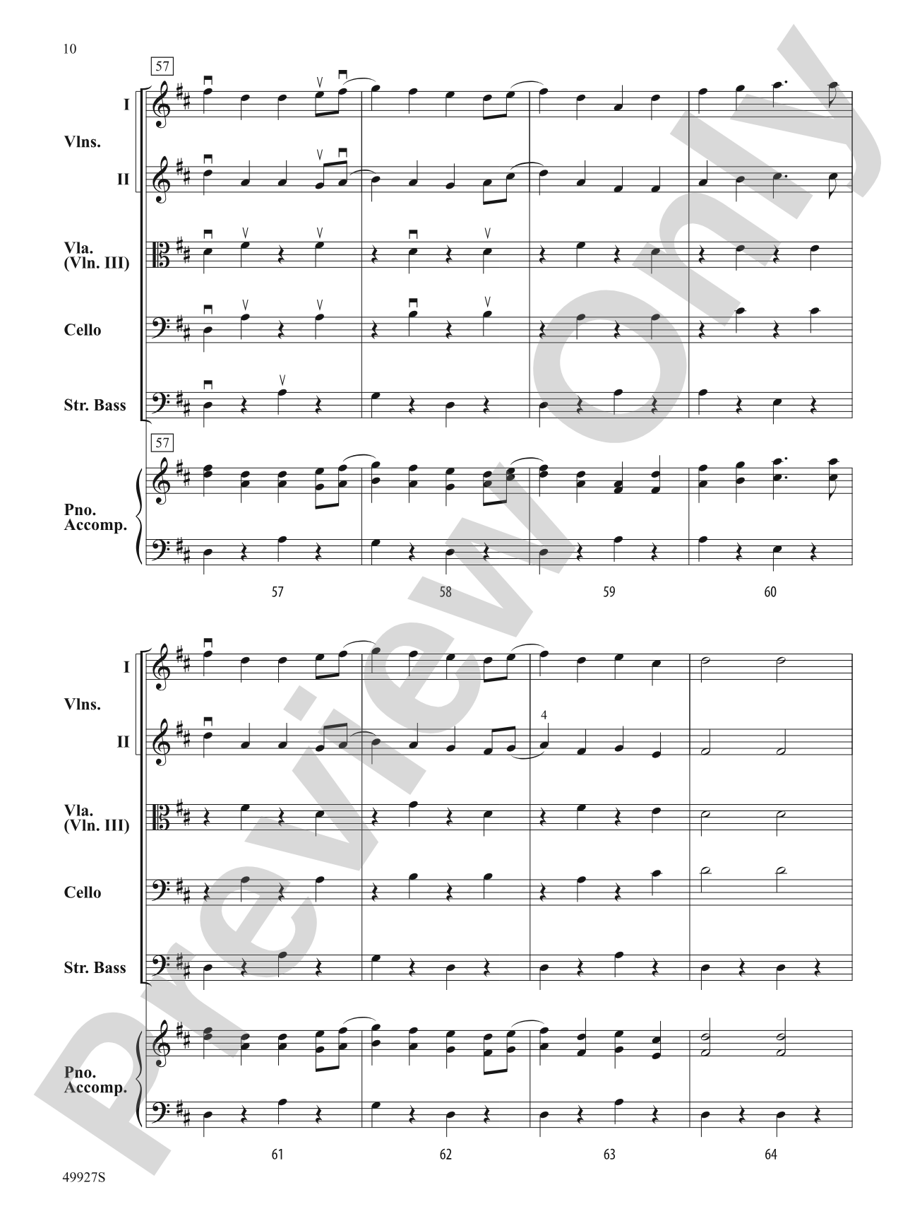 Irish Dances: String Orchestra Conductor Score & Parts