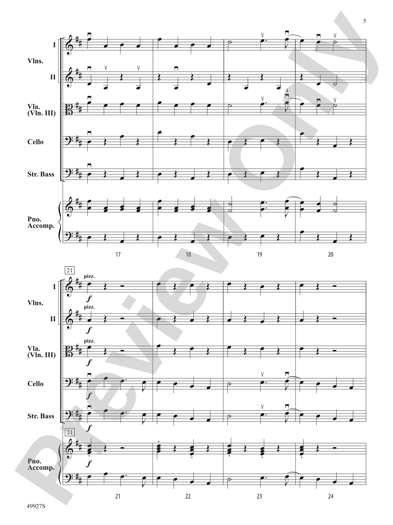 Irish Dances: String Orchestra Conductor Score & Parts