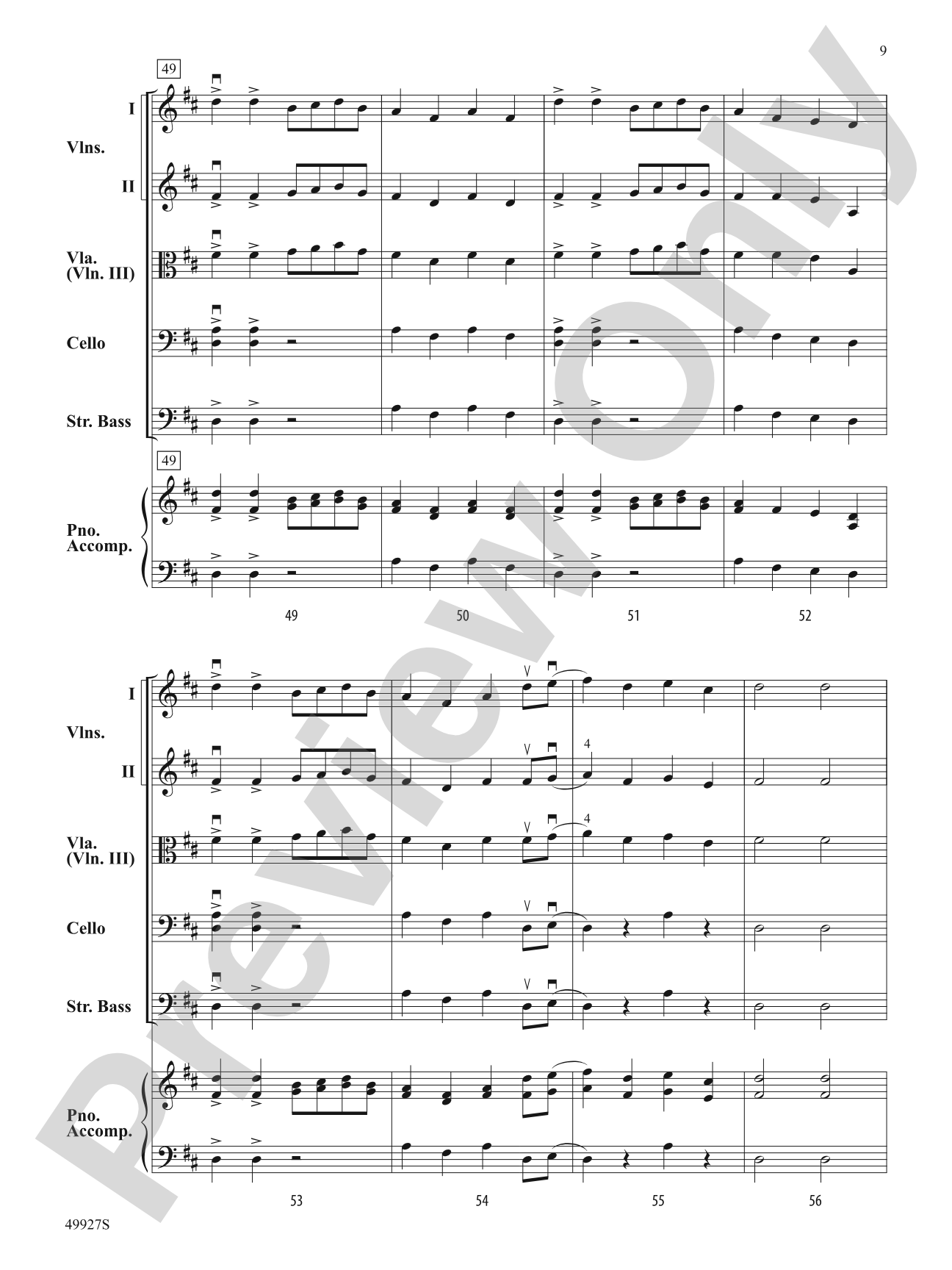 Irish Dances: String Orchestra Conductor Score & Parts