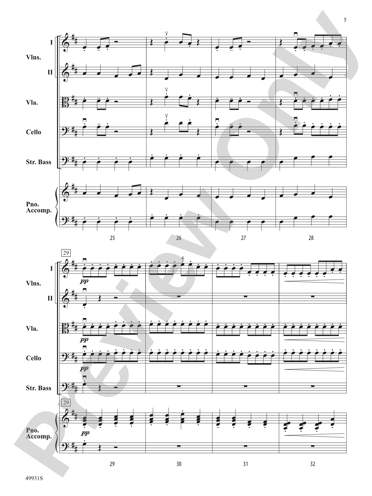 Set a Course: String Orchestra Score & Parts