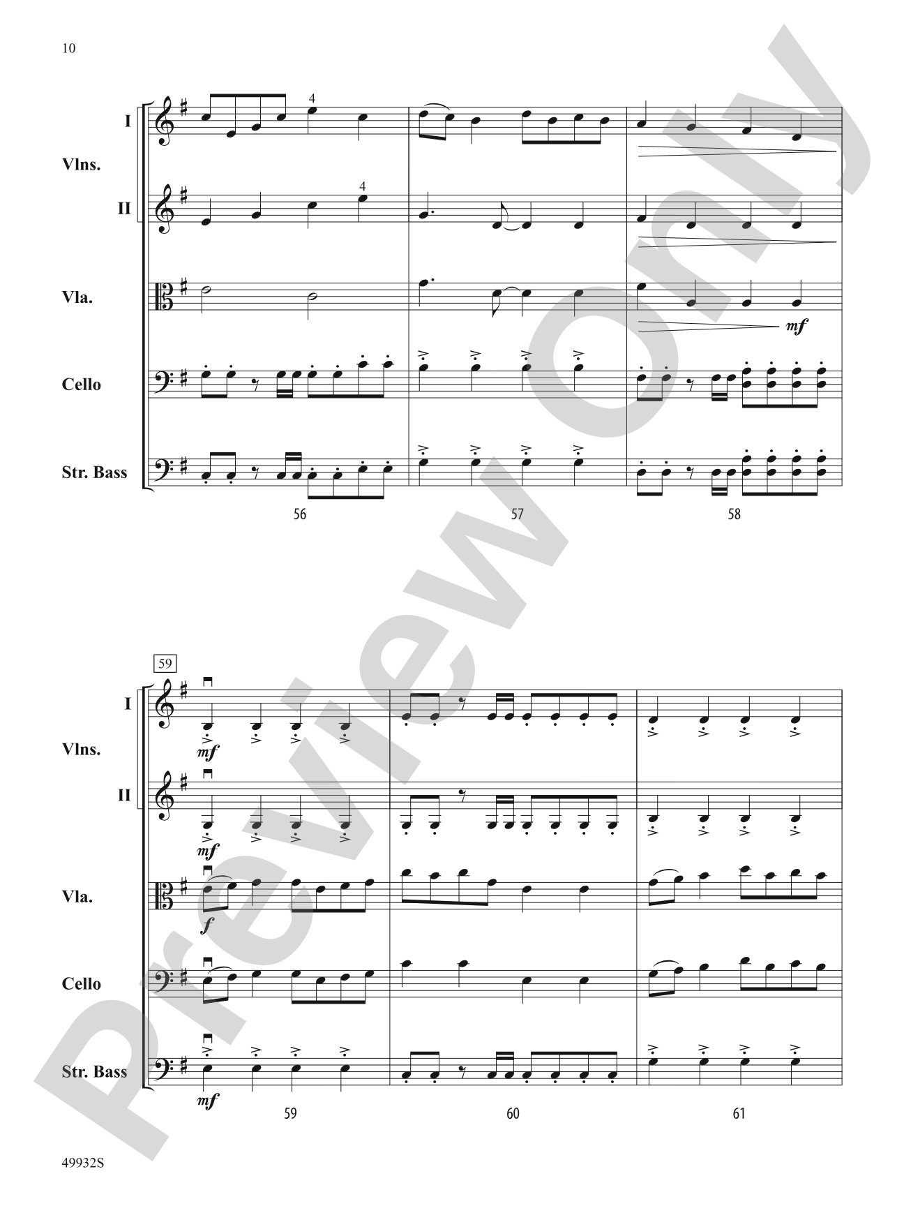 Air Warriors: String Orchestra Conductor Score & Parts