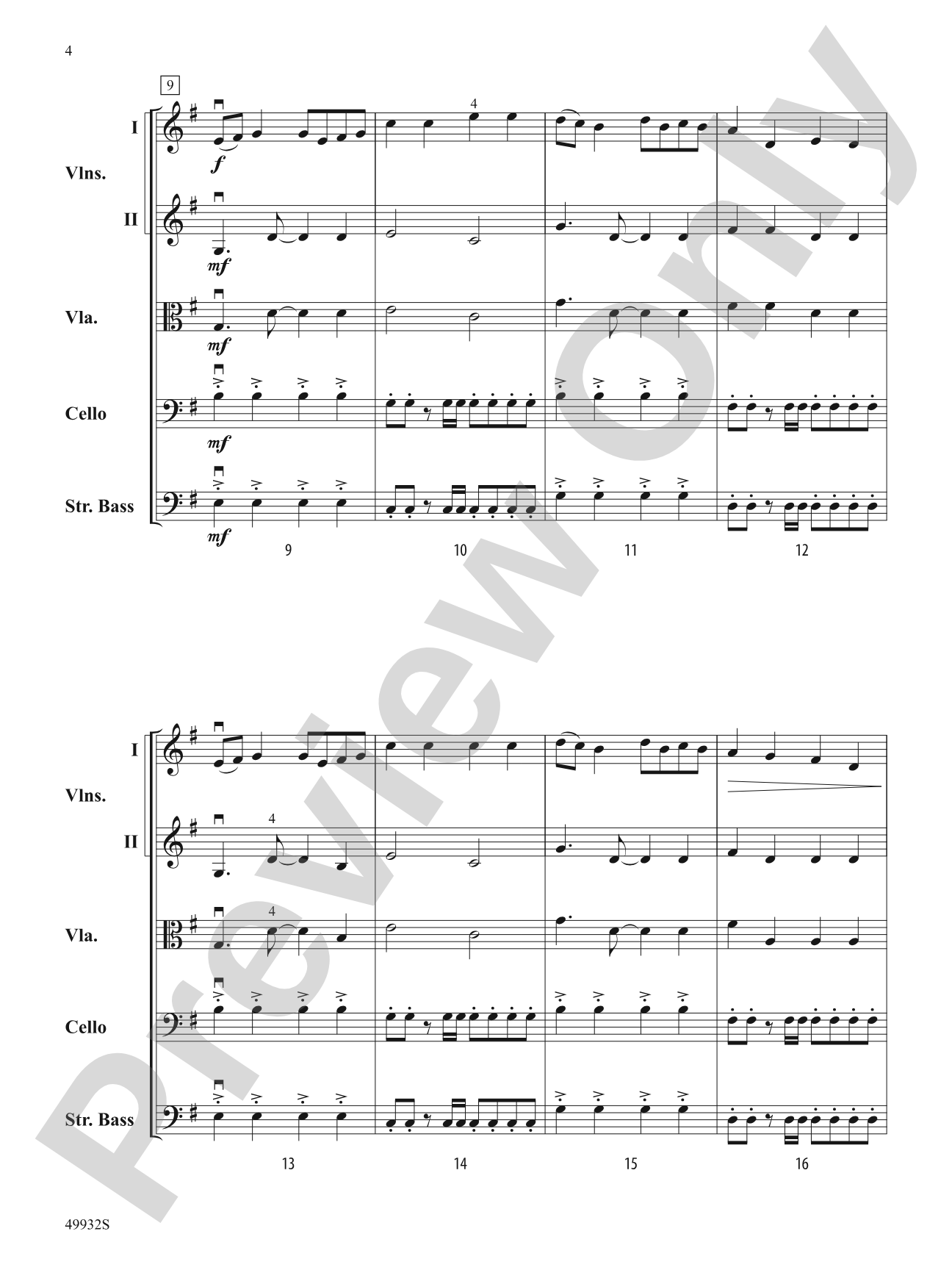 Air Warriors: String Orchestra Conductor Score & Parts