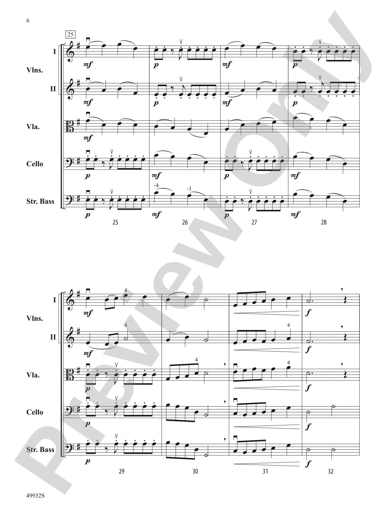Air Warriors: String Orchestra Conductor Score & Parts