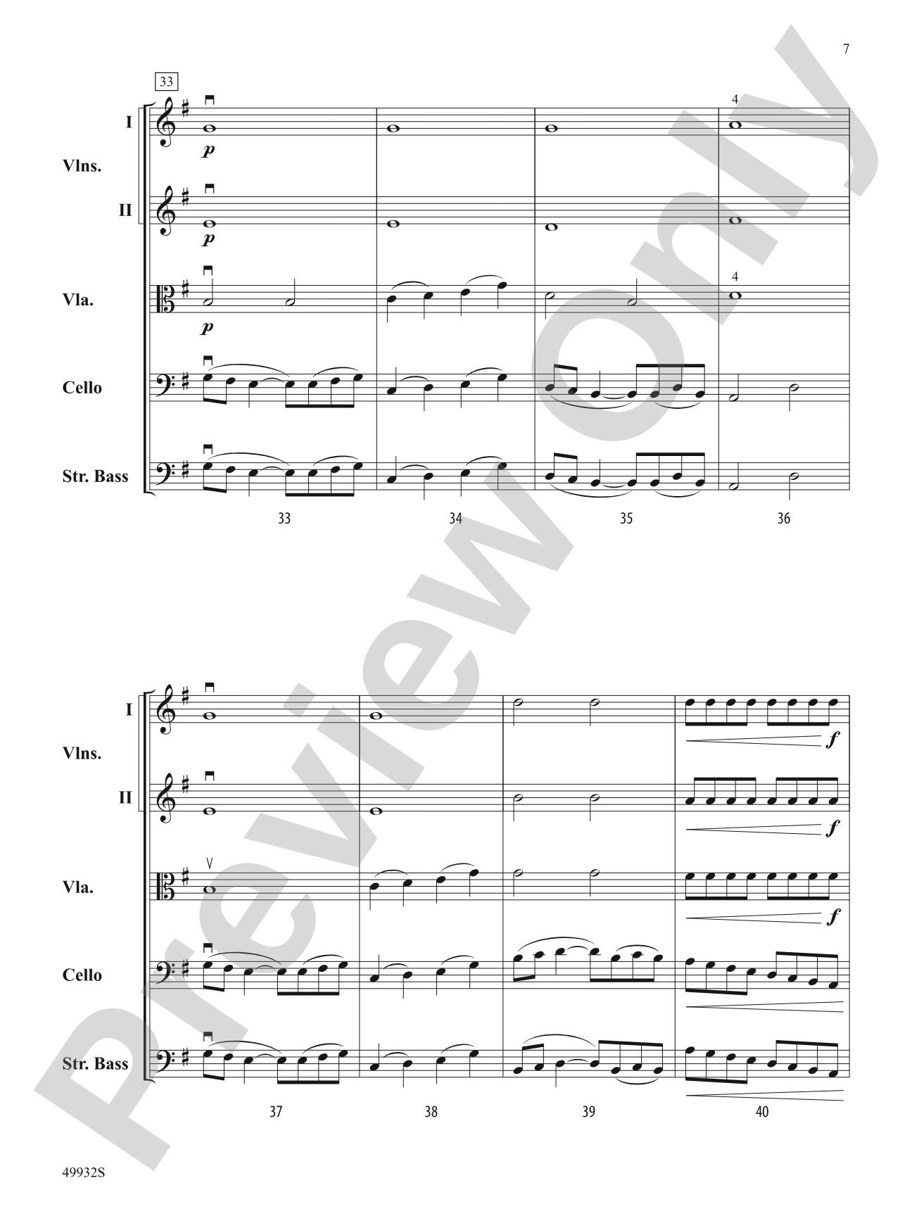 Air Warriors: String Orchestra Conductor Score & Parts