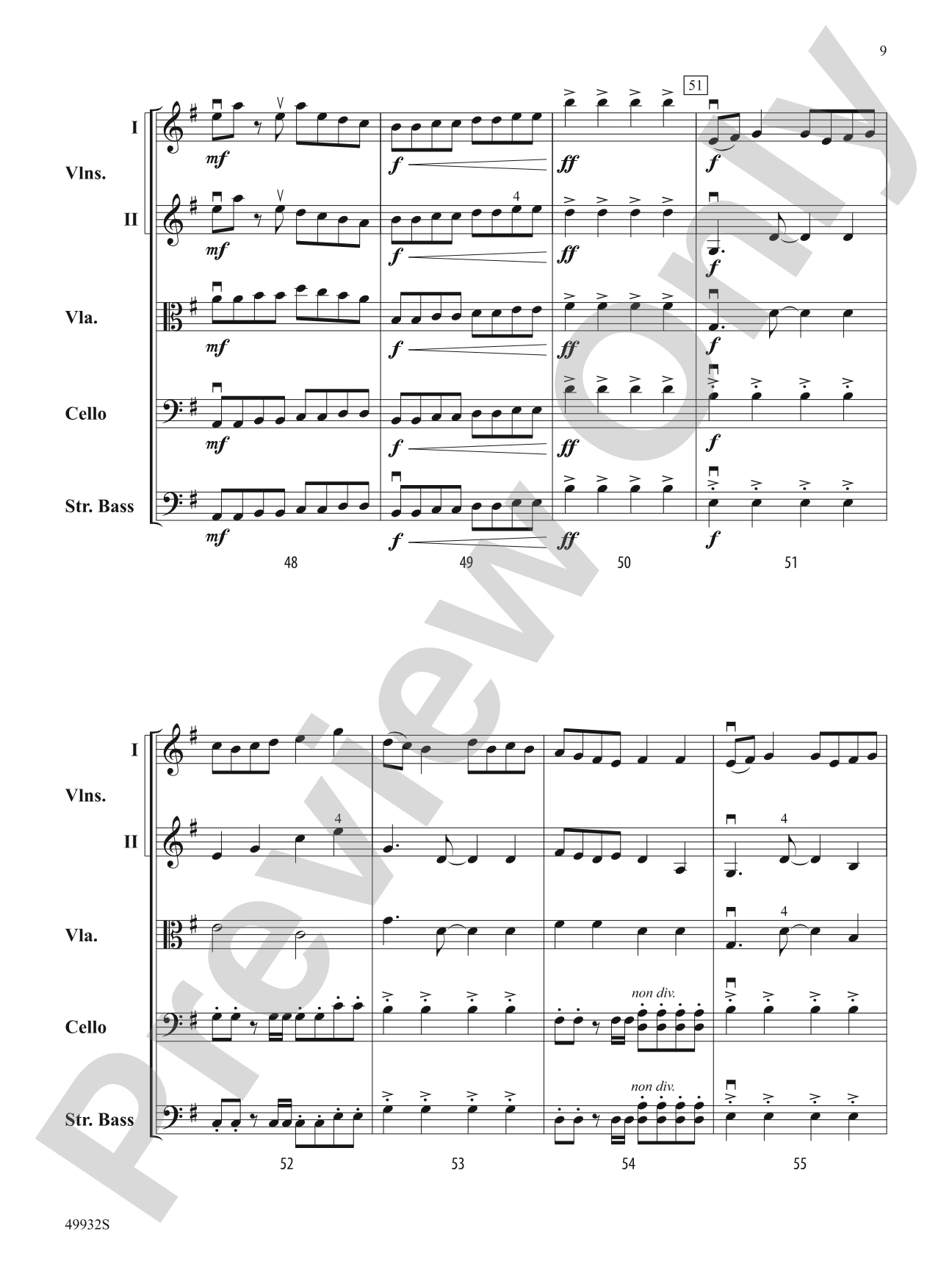Air Warriors: String Orchestra Conductor Score & Parts