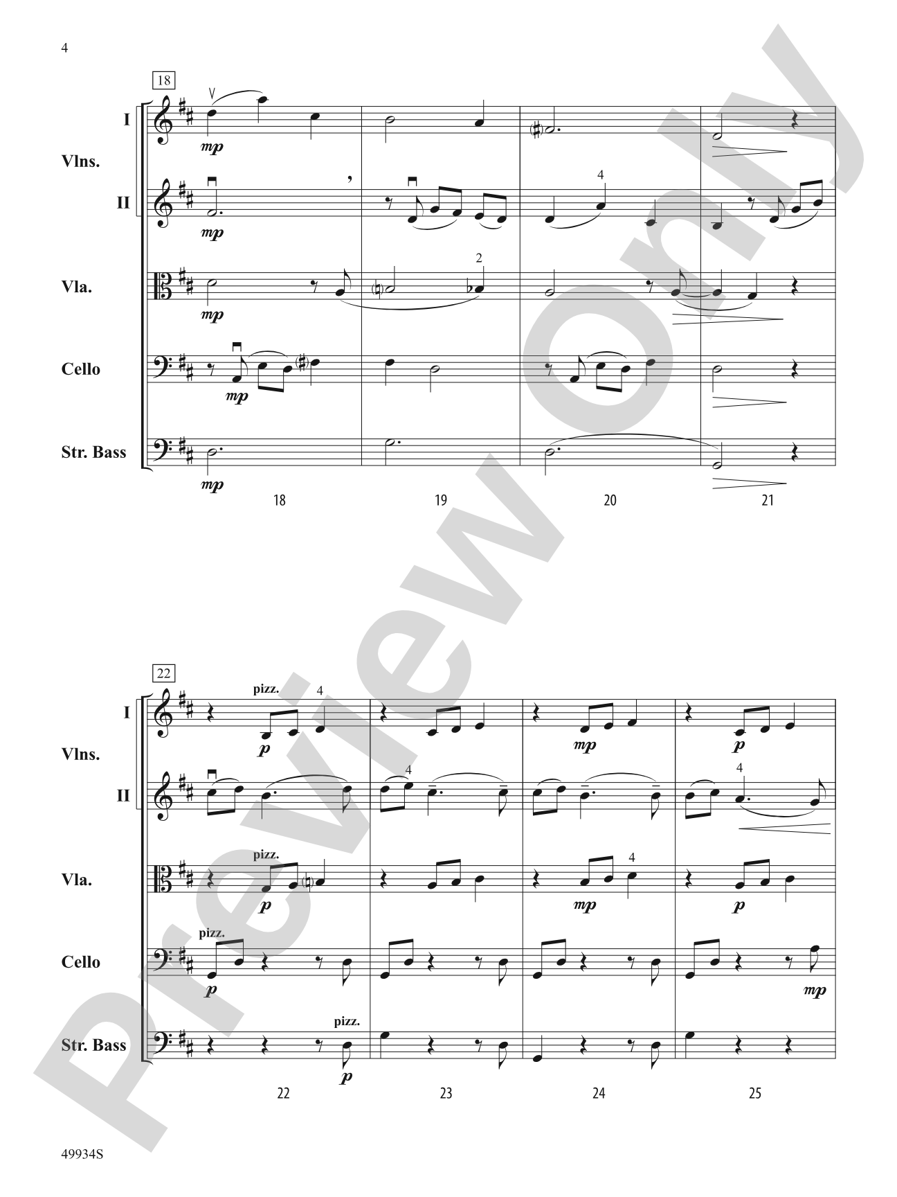 Lotus: String Orchestra Conductor Score & Parts