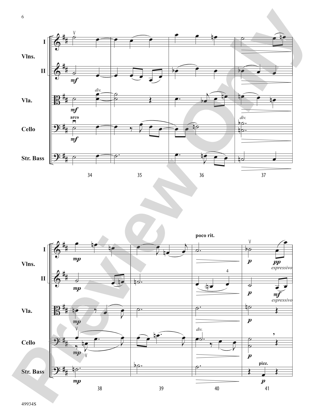 Lotus: String Orchestra Conductor Score & Parts