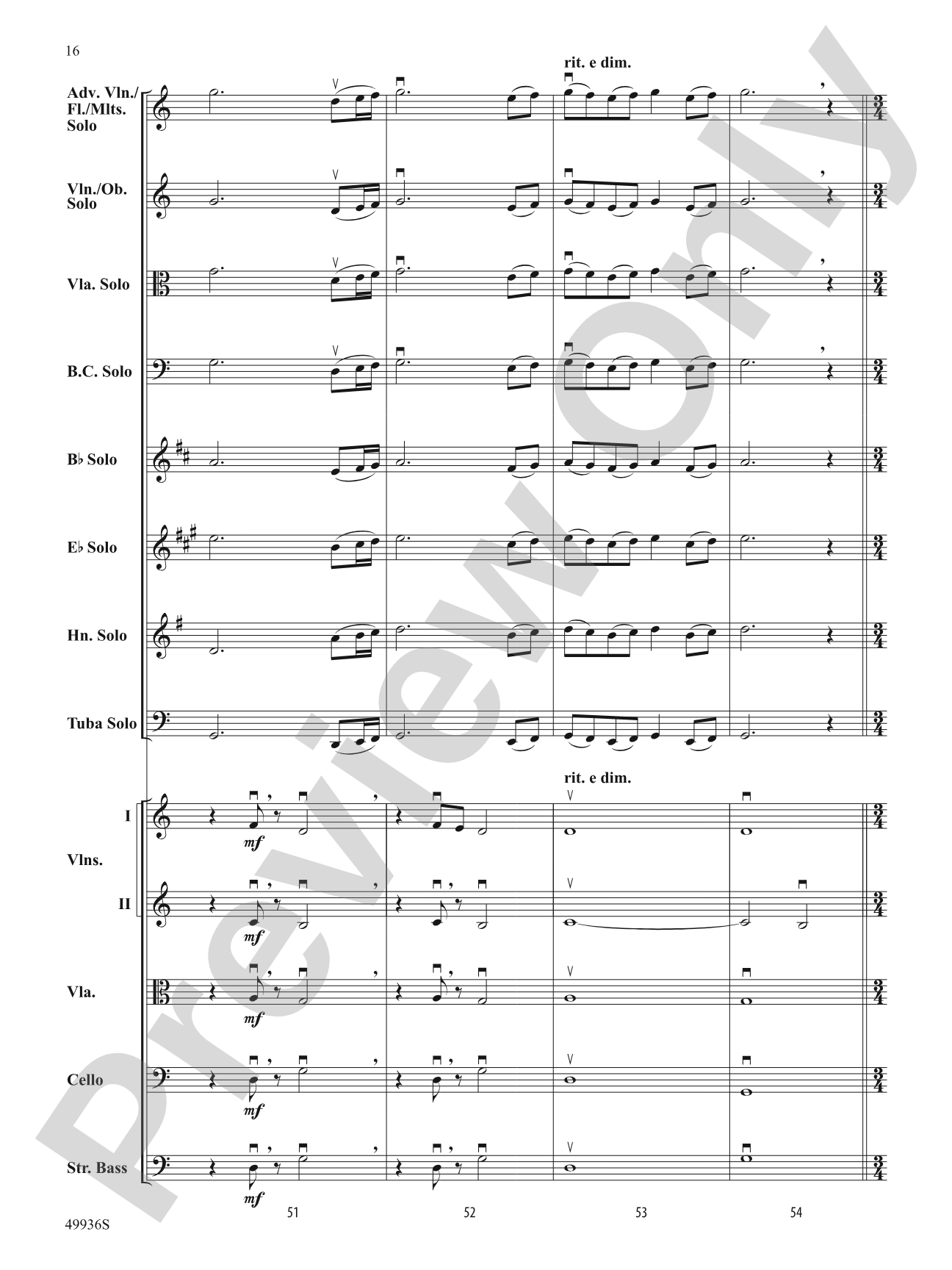 A Chameleon Concerto: String Orchestra Conductor Score & Parts