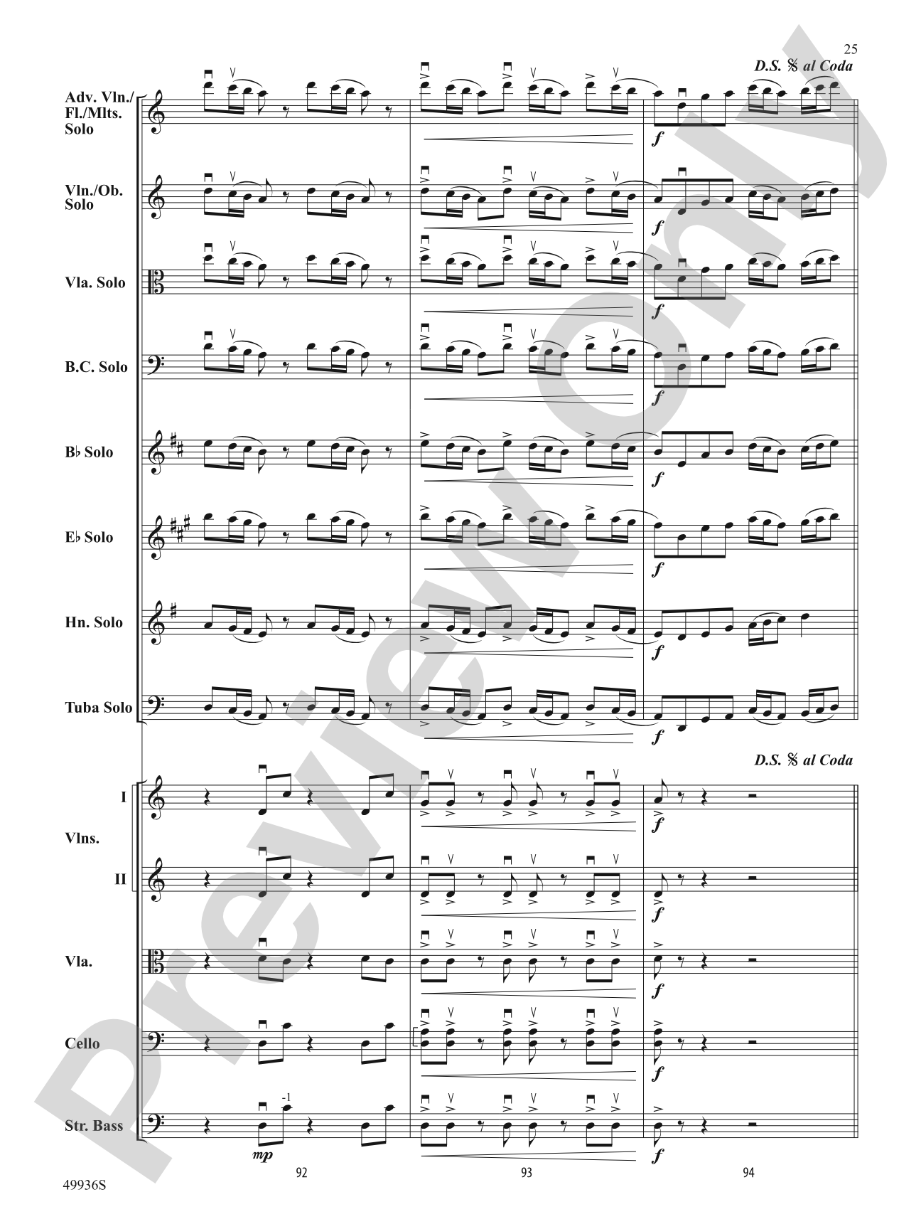 A Chameleon Concerto: String Orchestra Conductor Score & Parts