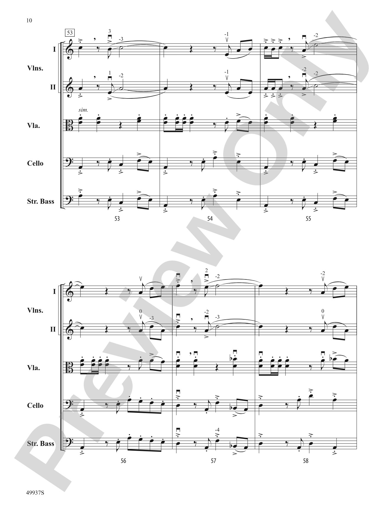 Tango Traicionero: String Orchestra Conductor Score & Parts