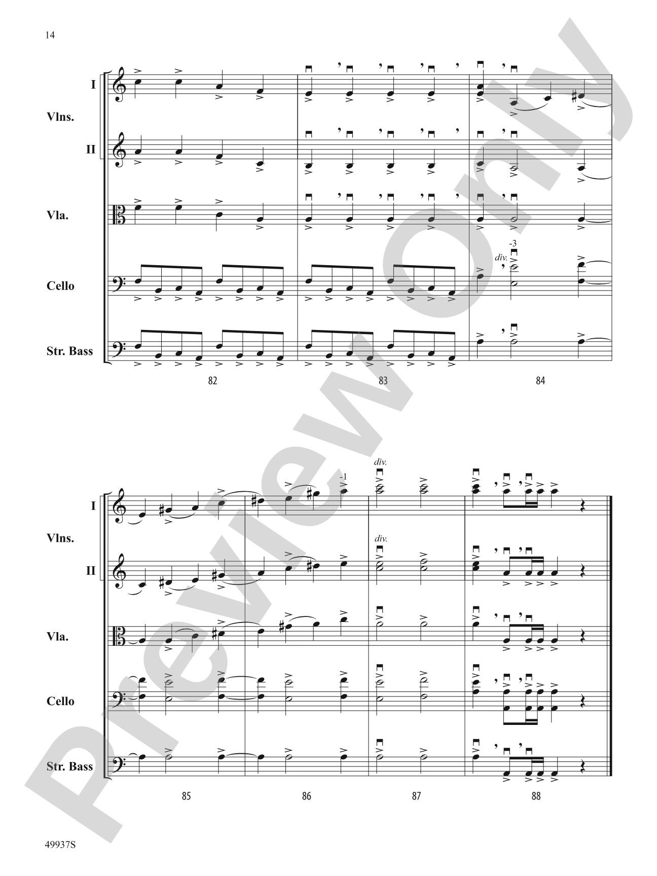 Tango Traicionero: String Orchestra Conductor Score & Parts