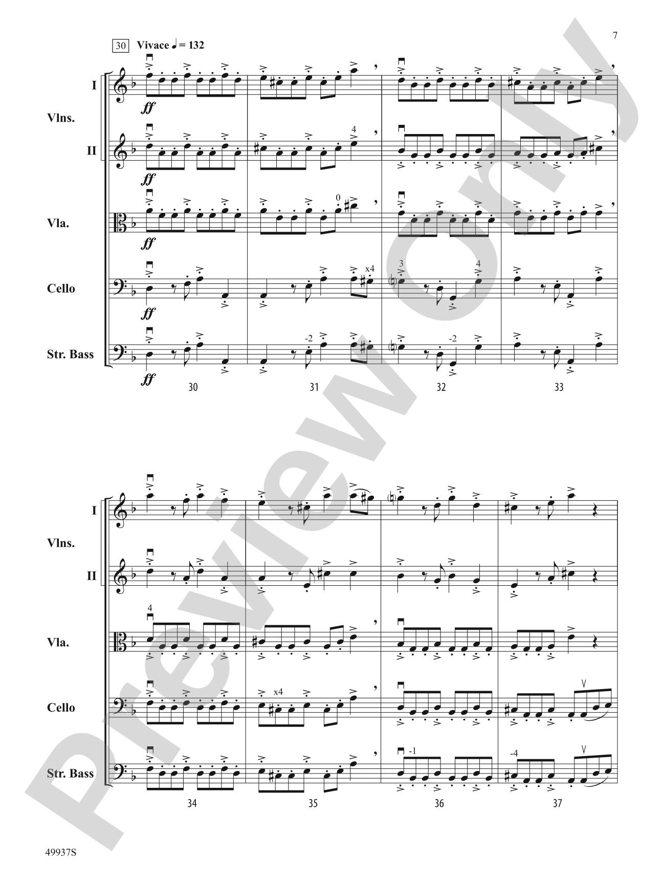 Tango Traicionero: String Orchestra Conductor Score & Parts