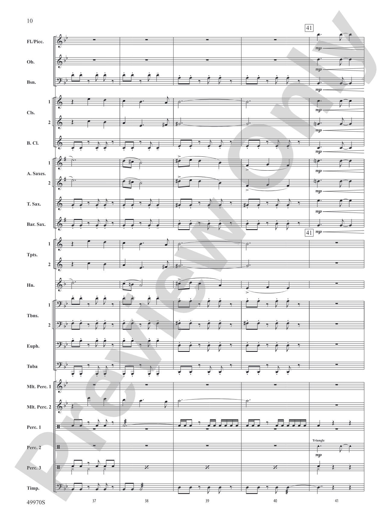 Proxima B: Concert Band Conductor Score & Parts