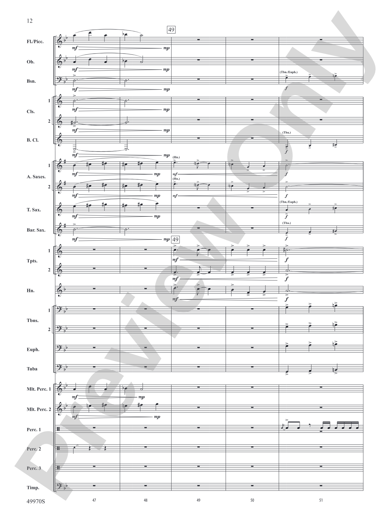 Proxima B: Concert Band Conductor Score & Parts