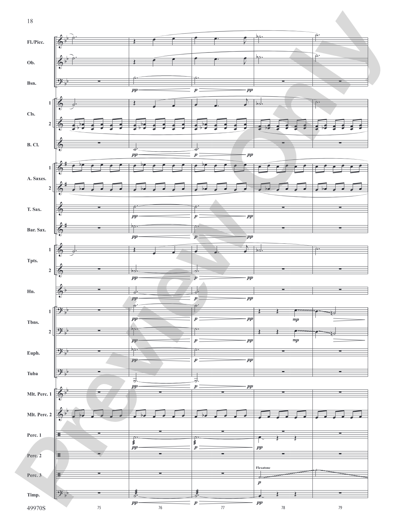 Proxima B: Concert Band Conductor Score & Parts