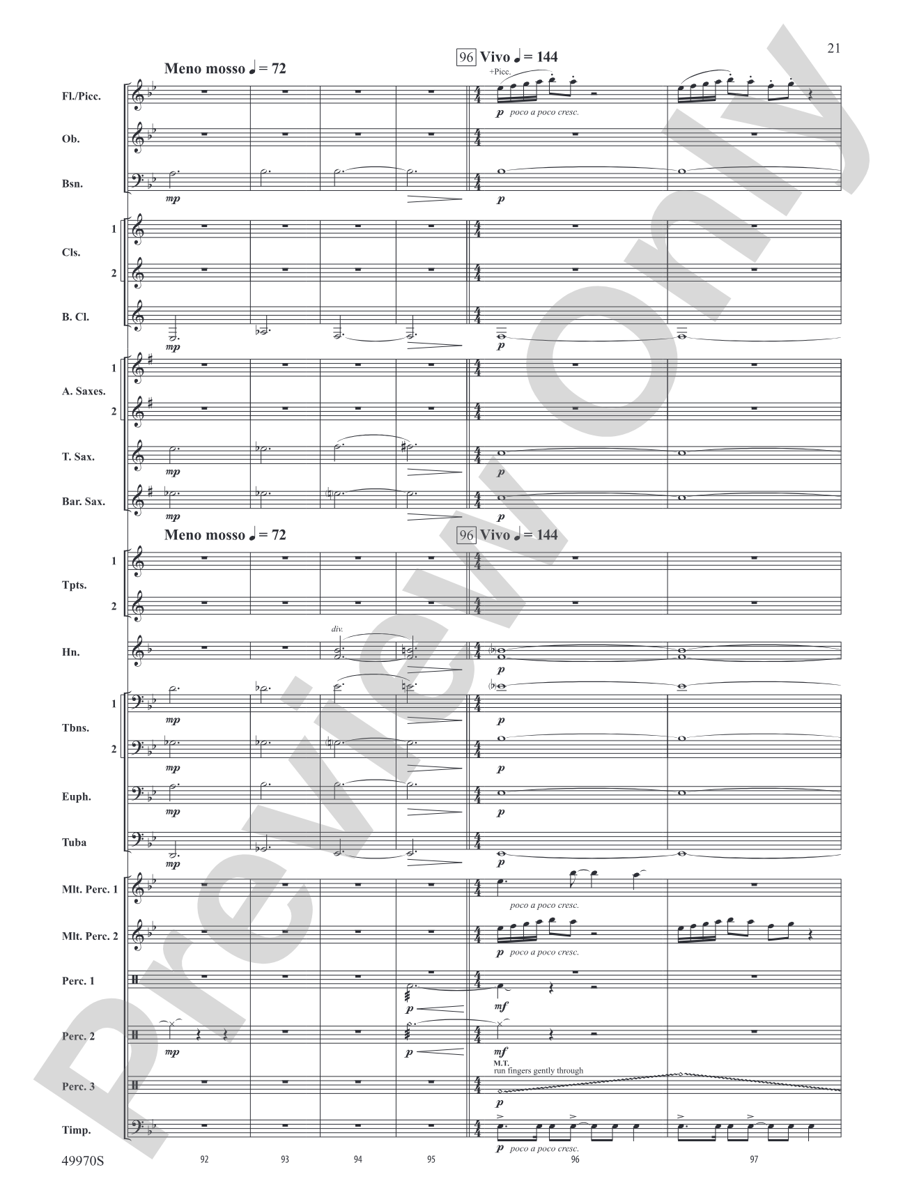Proxima B: Concert Band Conductor Score & Parts