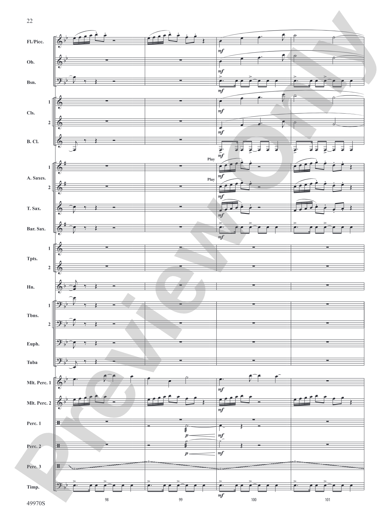 Proxima B: Concert Band Conductor Score & Parts