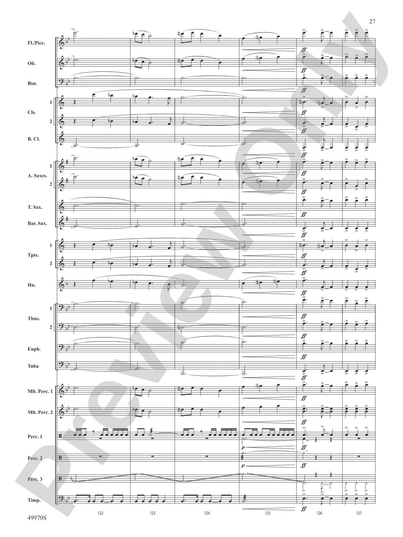 Proxima B: Concert Band Conductor Score & Parts